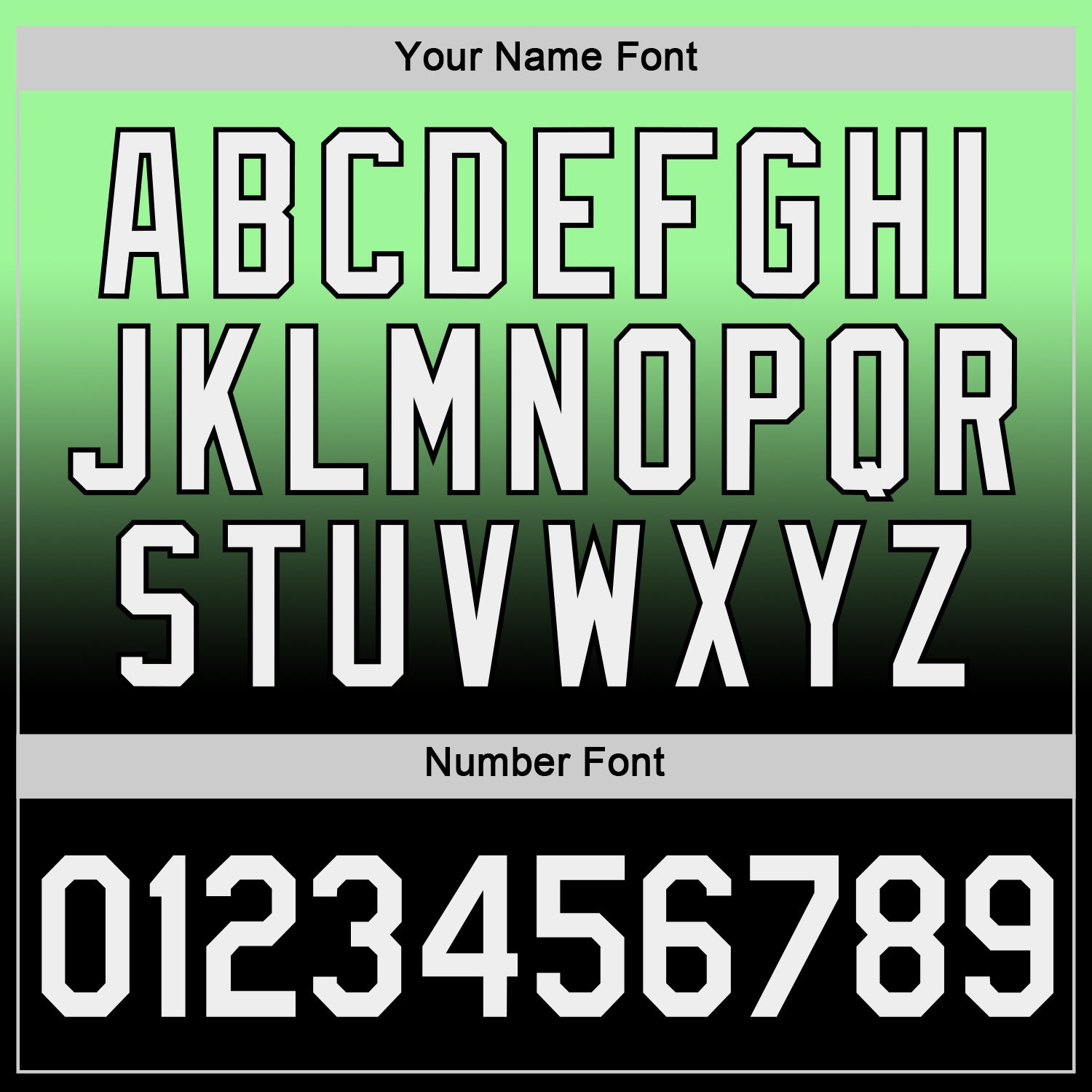 Custom Pea Green White-Black Fade Fashion Performance T-Shirt