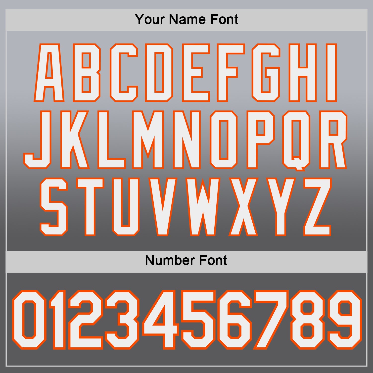 Custom Gray Steel Gray-Orange Fade Fashion Performance T-Shirt