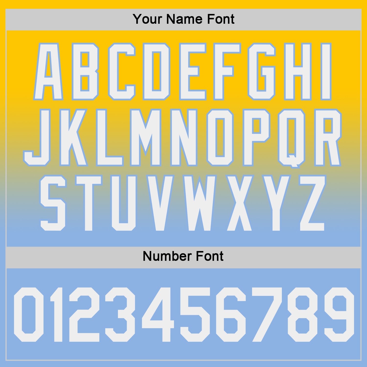 Custom Yellow White-Light Blue Fade Fashion Performance T-Shirt