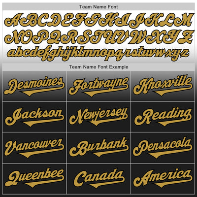 Custom White Old Gold-Black Authentic Fade Fashion Baseball Jersey