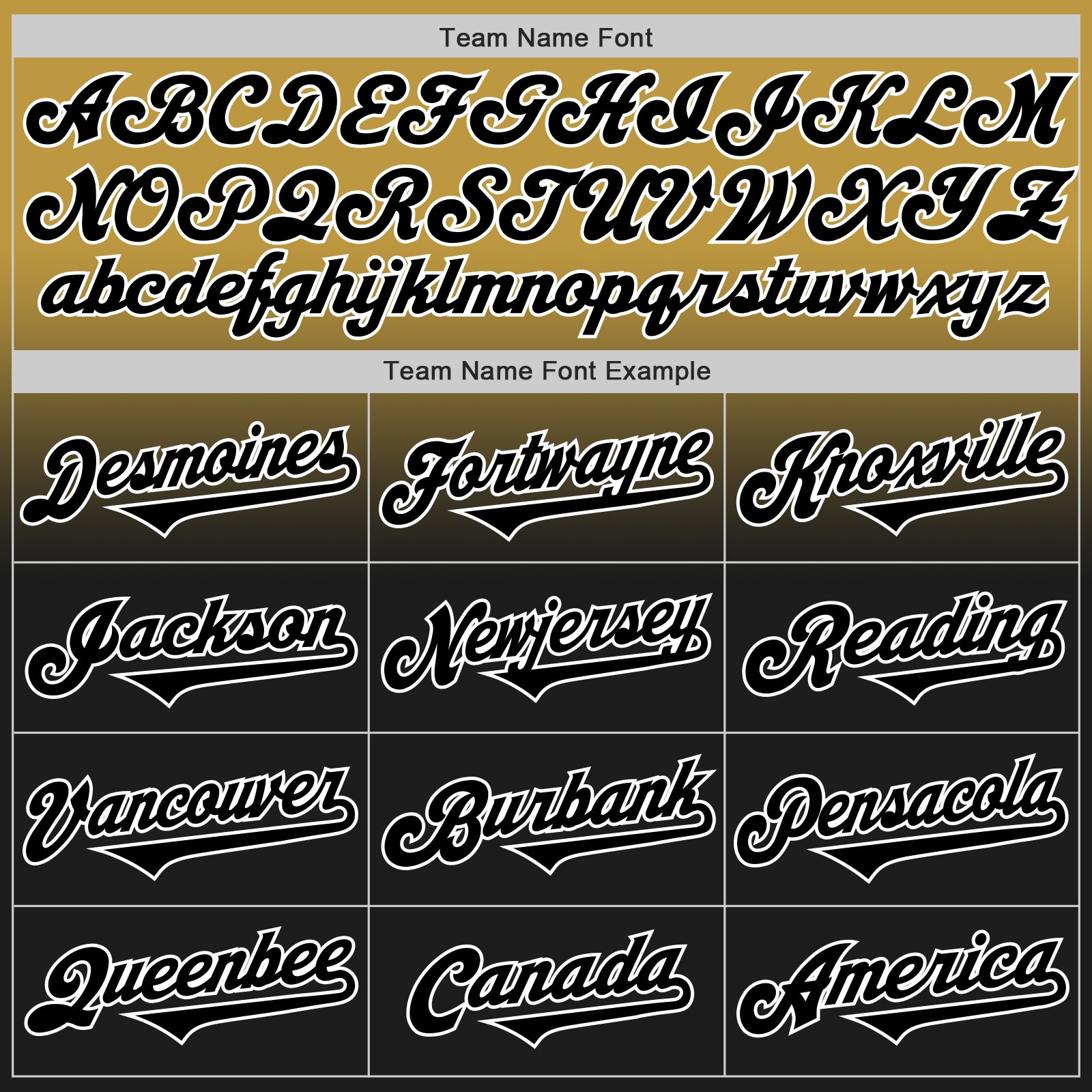 Custom Old Gold Black-White Authentic Fade Fashion Baseball Jersey