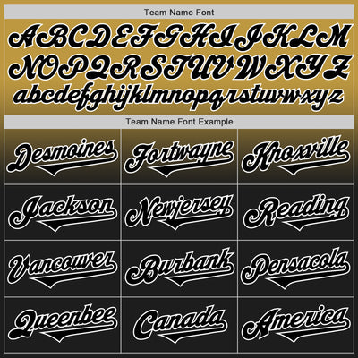 Custom Old Gold Black-White Authentic Fade Fashion Baseball Jersey