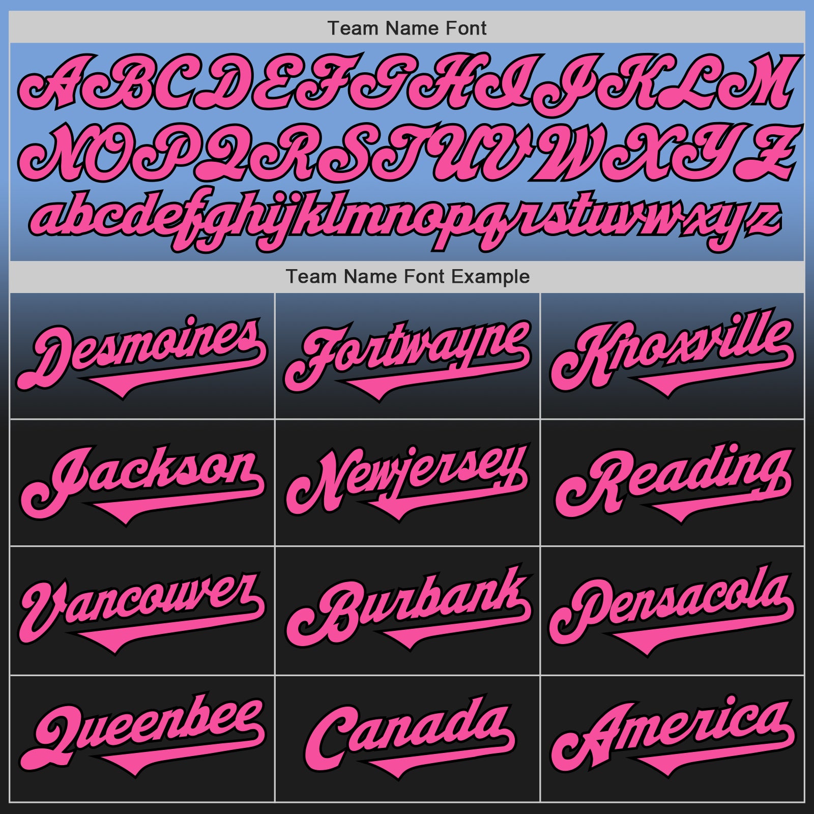 Custom Light Blue Pink-Black Authentic Fade Fashion Baseball Jersey