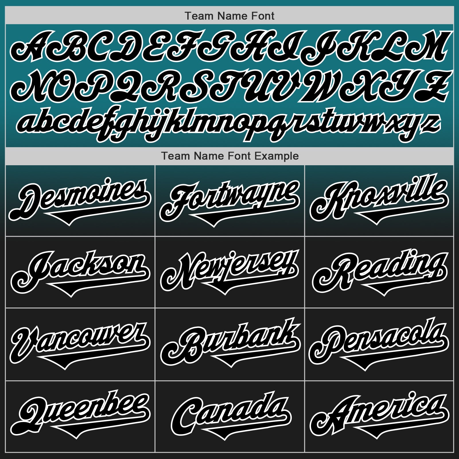 Custom Teal Black-White Authentic Fade Fashion Baseball Jersey