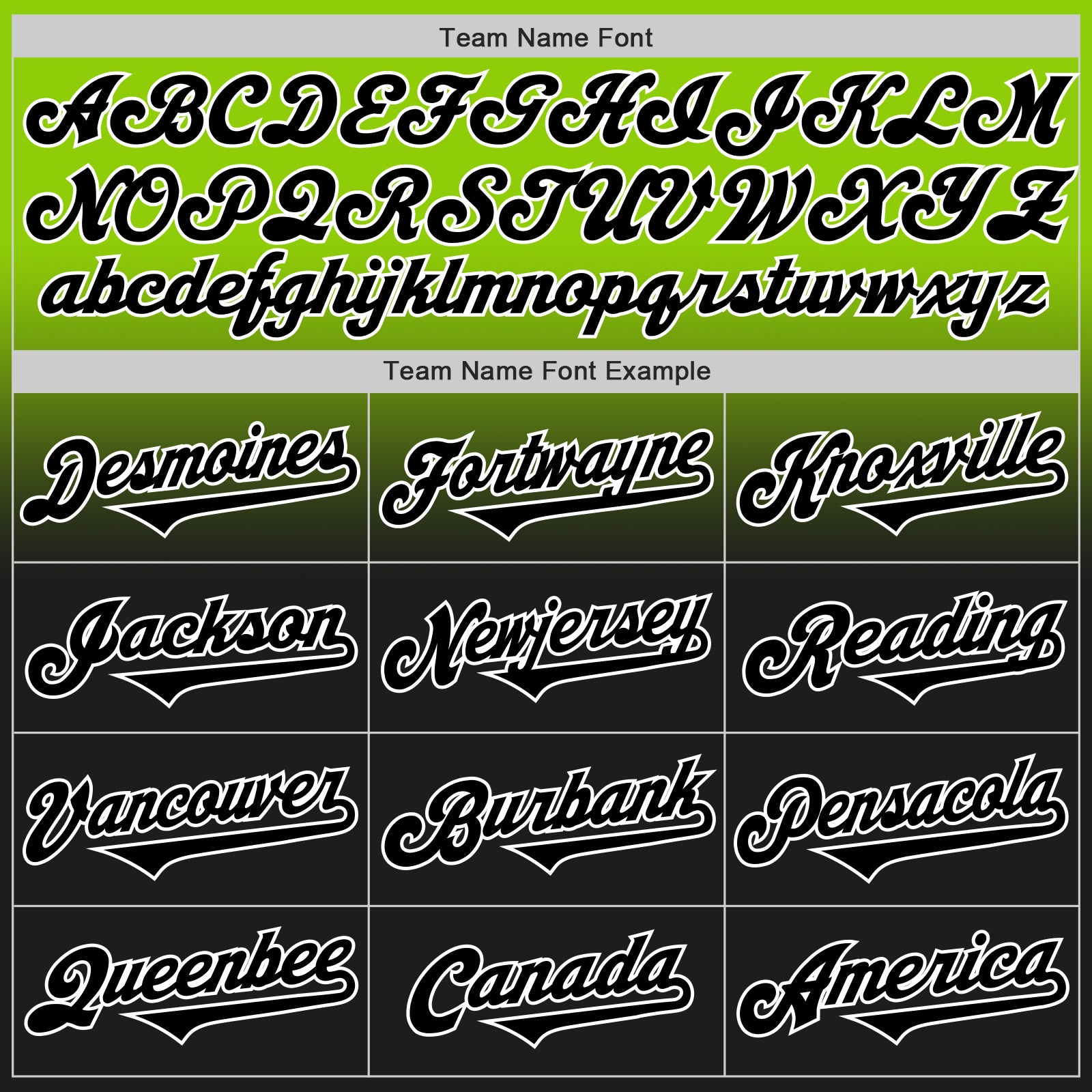 Custom Neon Green Black-White Authentic Fade Fashion Baseball Jersey