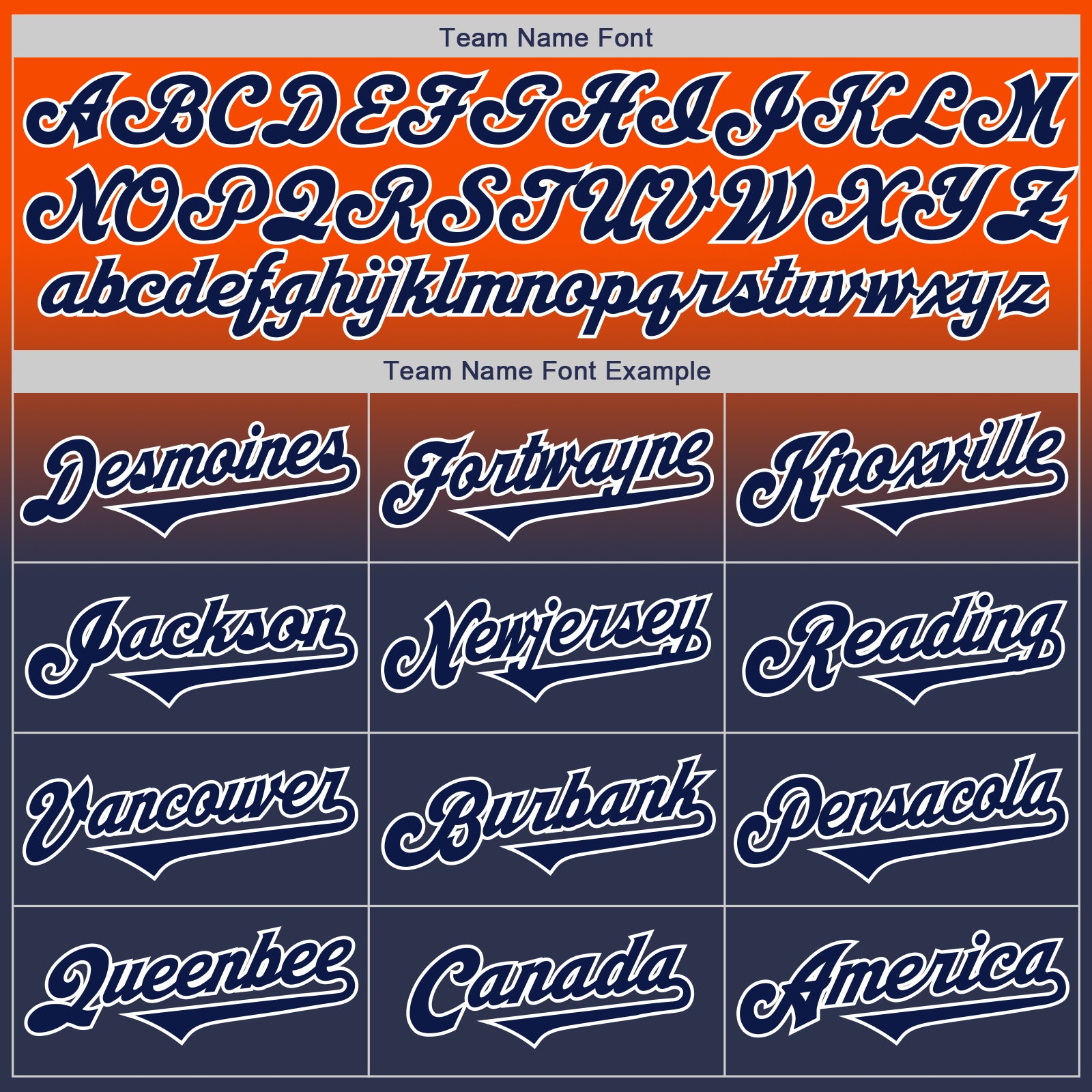 Custom Orange Navy-White Authentic Fade Fashion Baseball Jersey