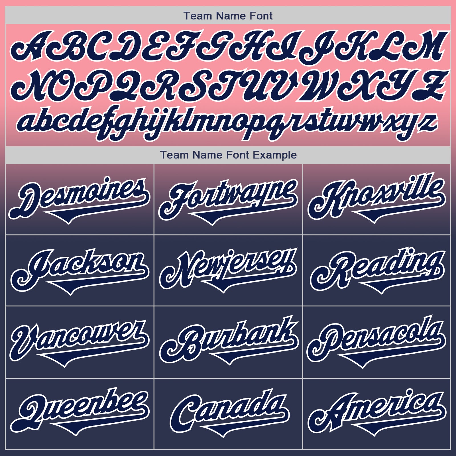 Custom Medium Pink Navy-White Authentic Fade Fashion Baseball Jersey