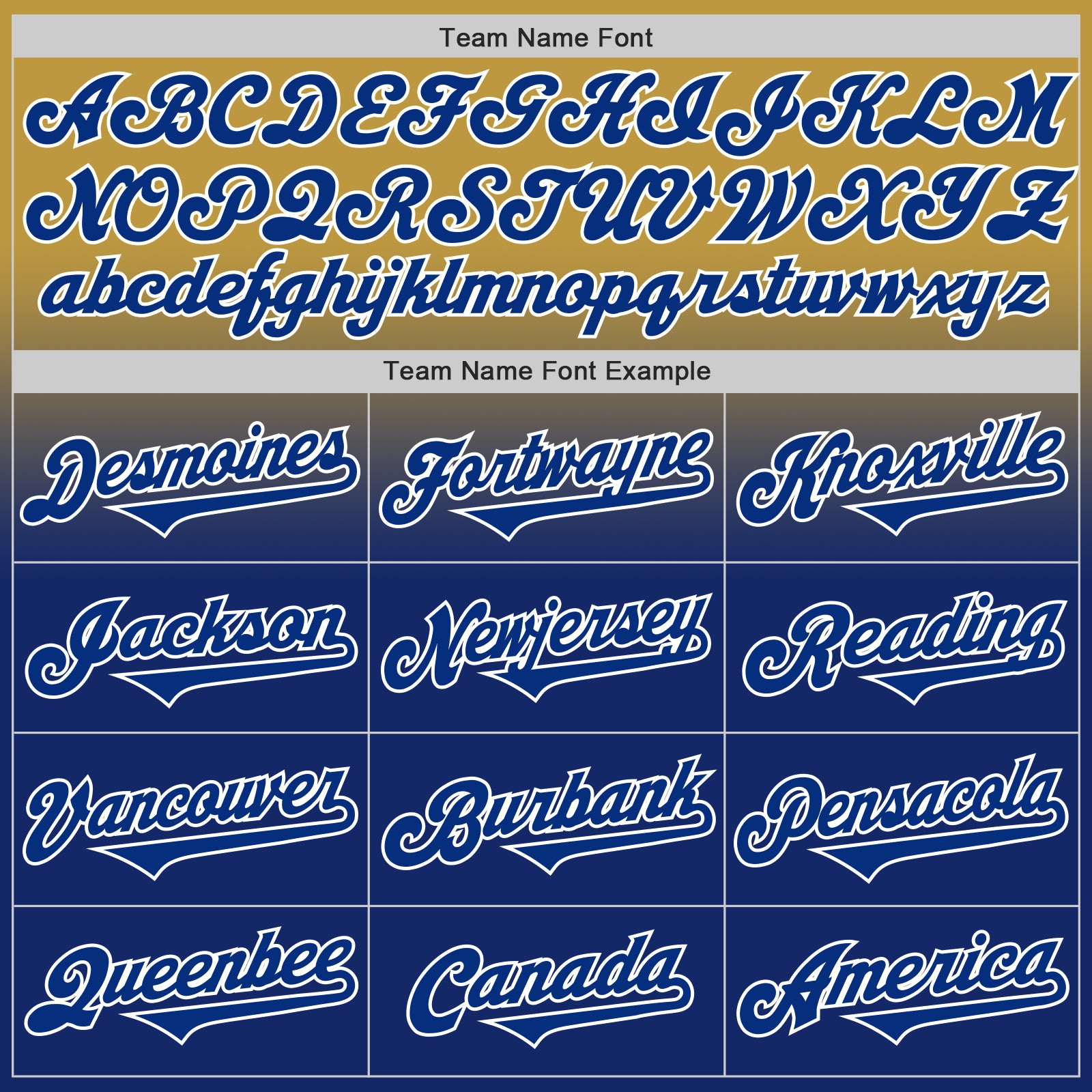 Custom Old Gold Royal-White Authentic Fade Fashion Baseball Jersey