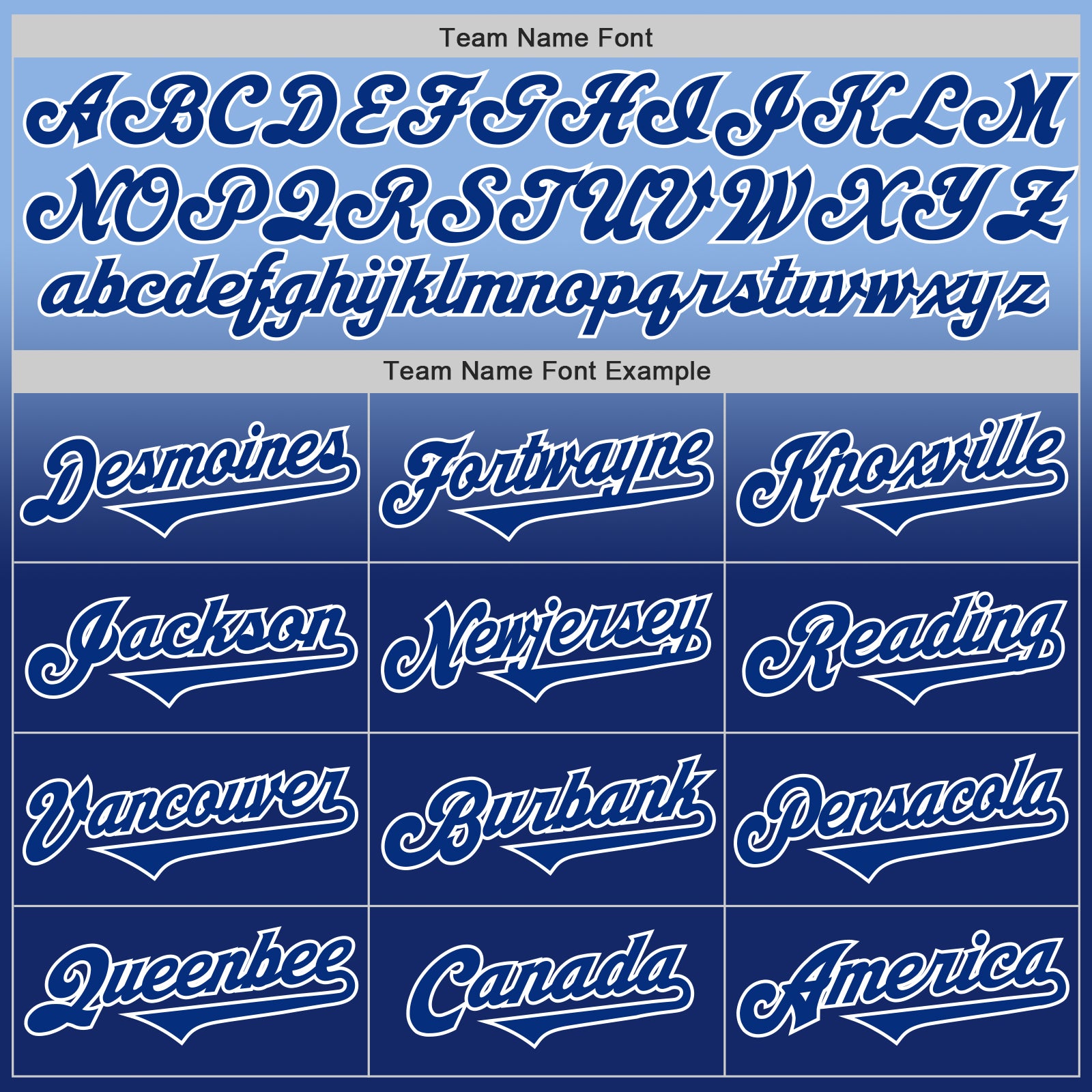 Custom Light Blue Royal-White Authentic Fade Fashion Baseball Jersey