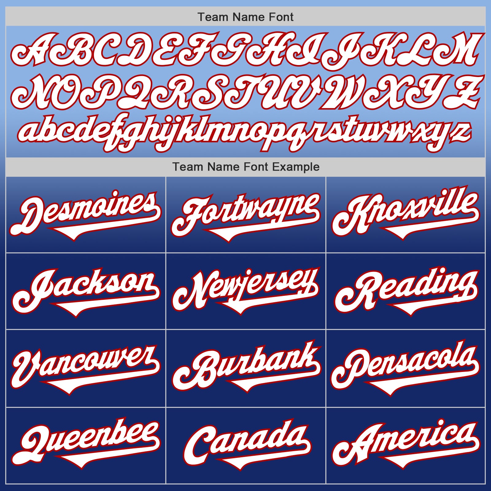 Custom Light Blue White Royal-Red Authentic Fade Fashion Baseball Jersey