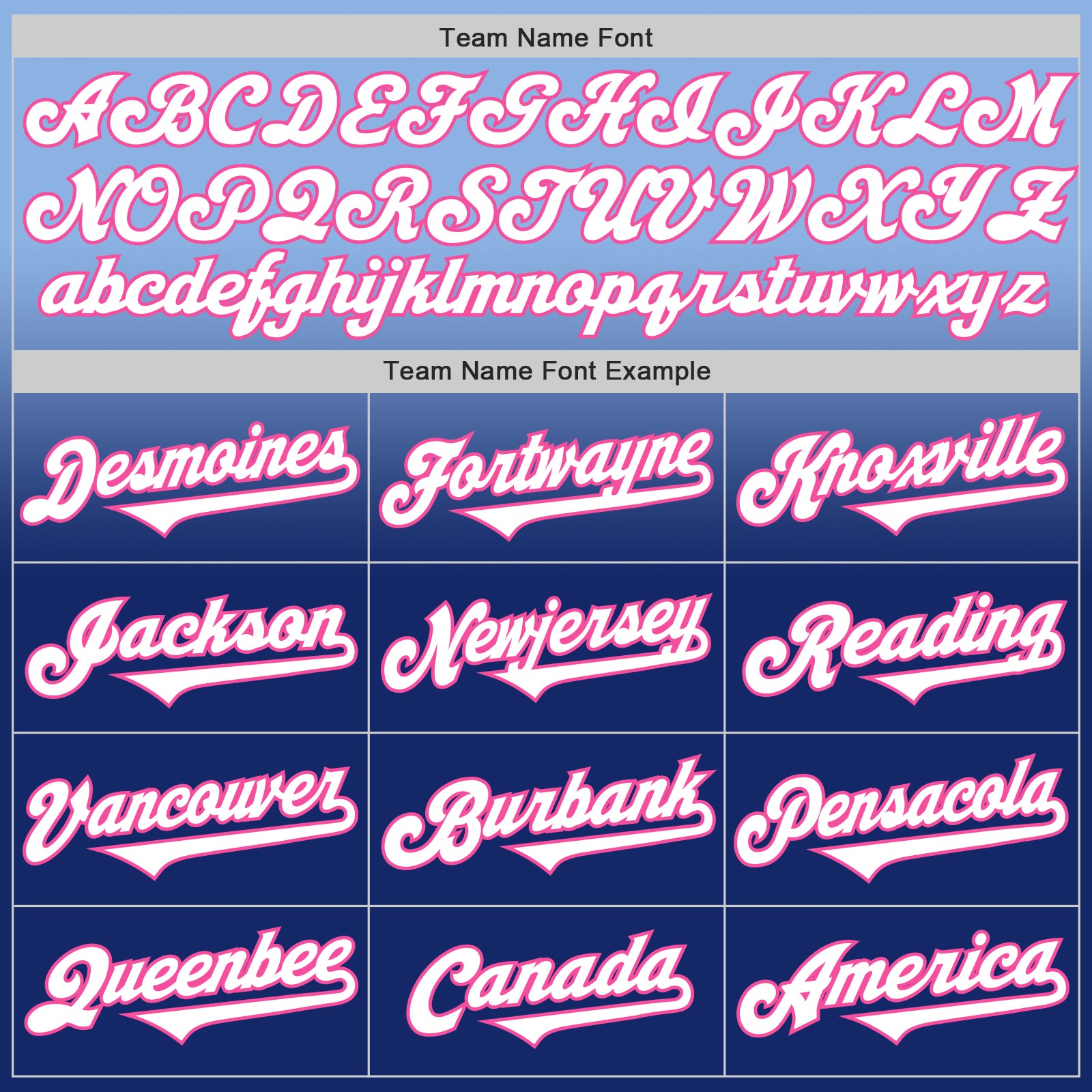 Custom Light Blue White Royal-Pink Authentic Fade Fashion Baseball Jersey