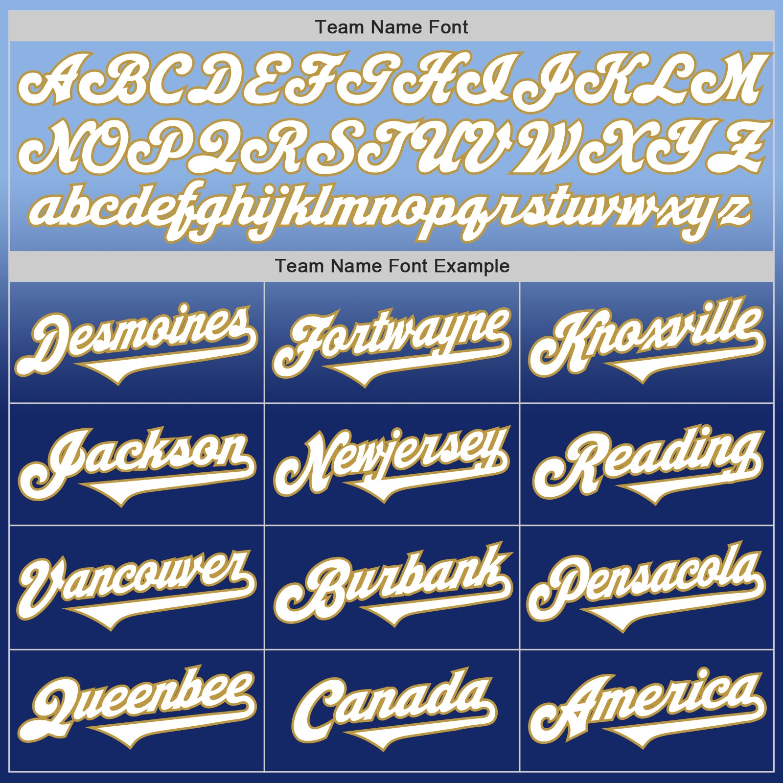 Custom Light Blue White Royal-Old Gold Authentic Fade Fashion Baseball Jersey