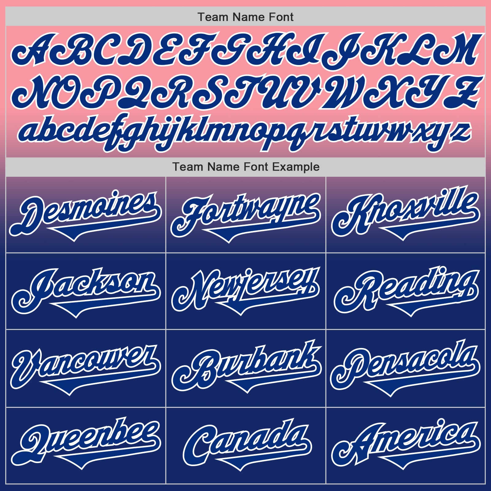 Custom Medium Pink Royal-White Authentic Fade Fashion Baseball Jersey