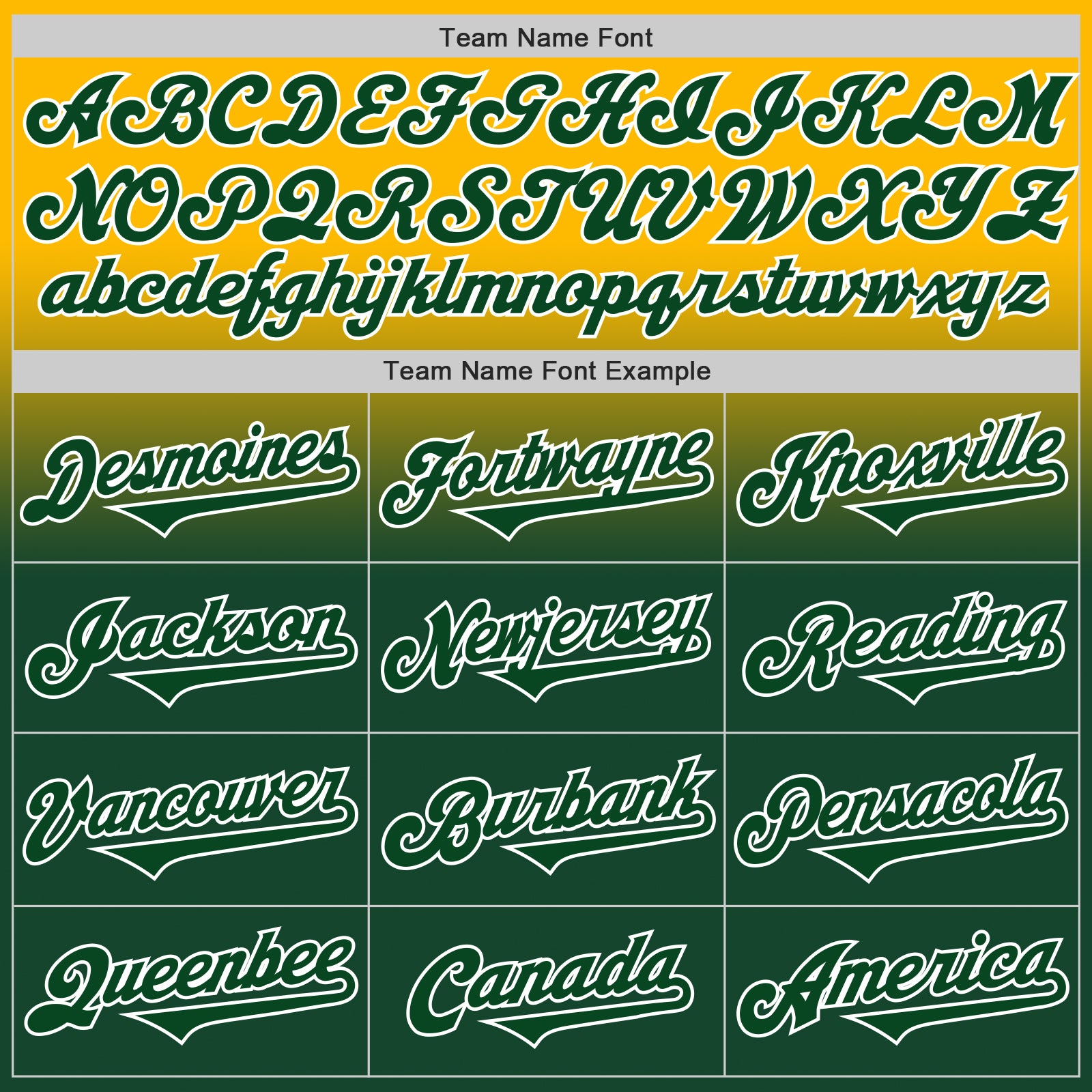 Custom Gold Green-White Authentic Fade Fashion Baseball Jersey