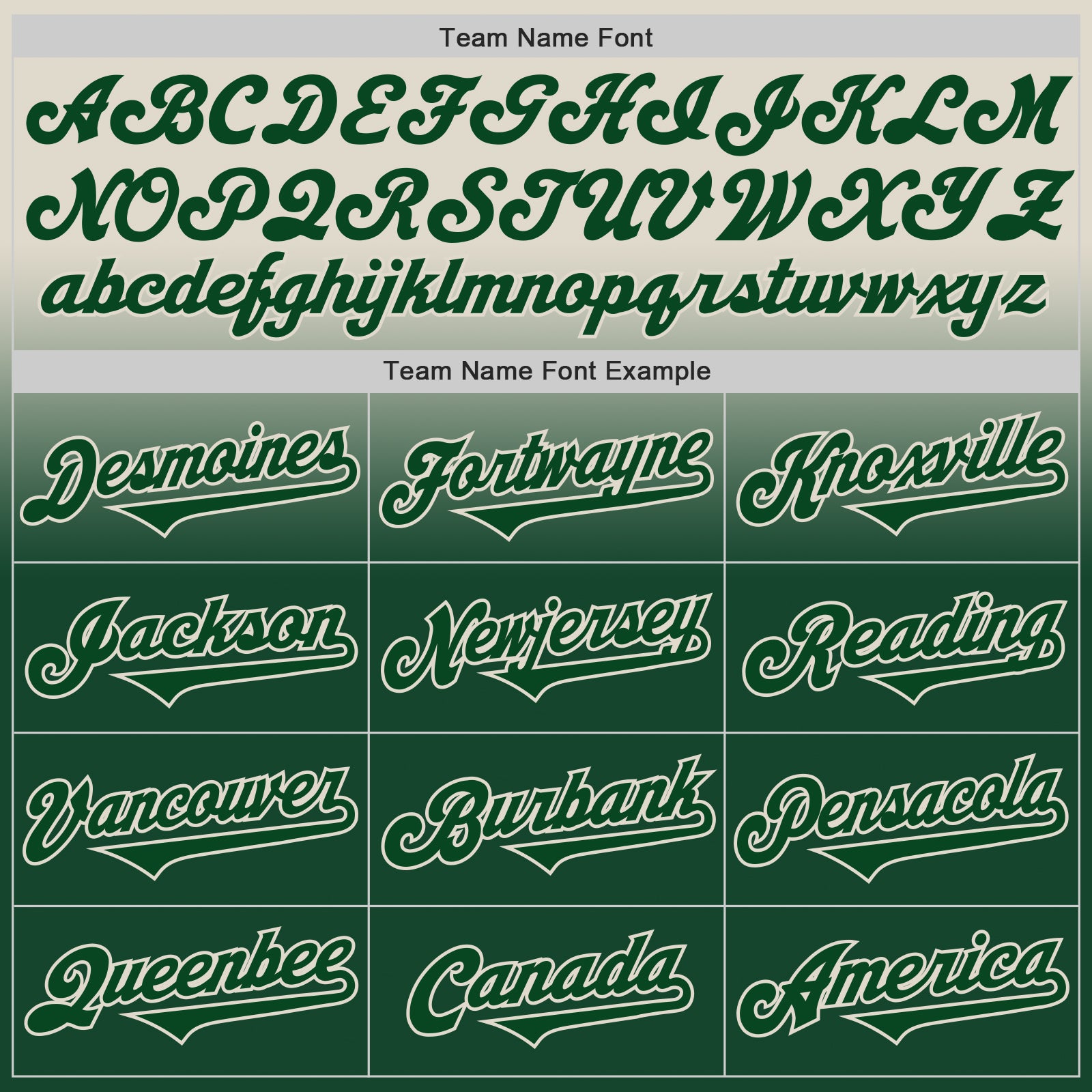 Custom Cream Green Authentic Fade Fashion Baseball Jersey