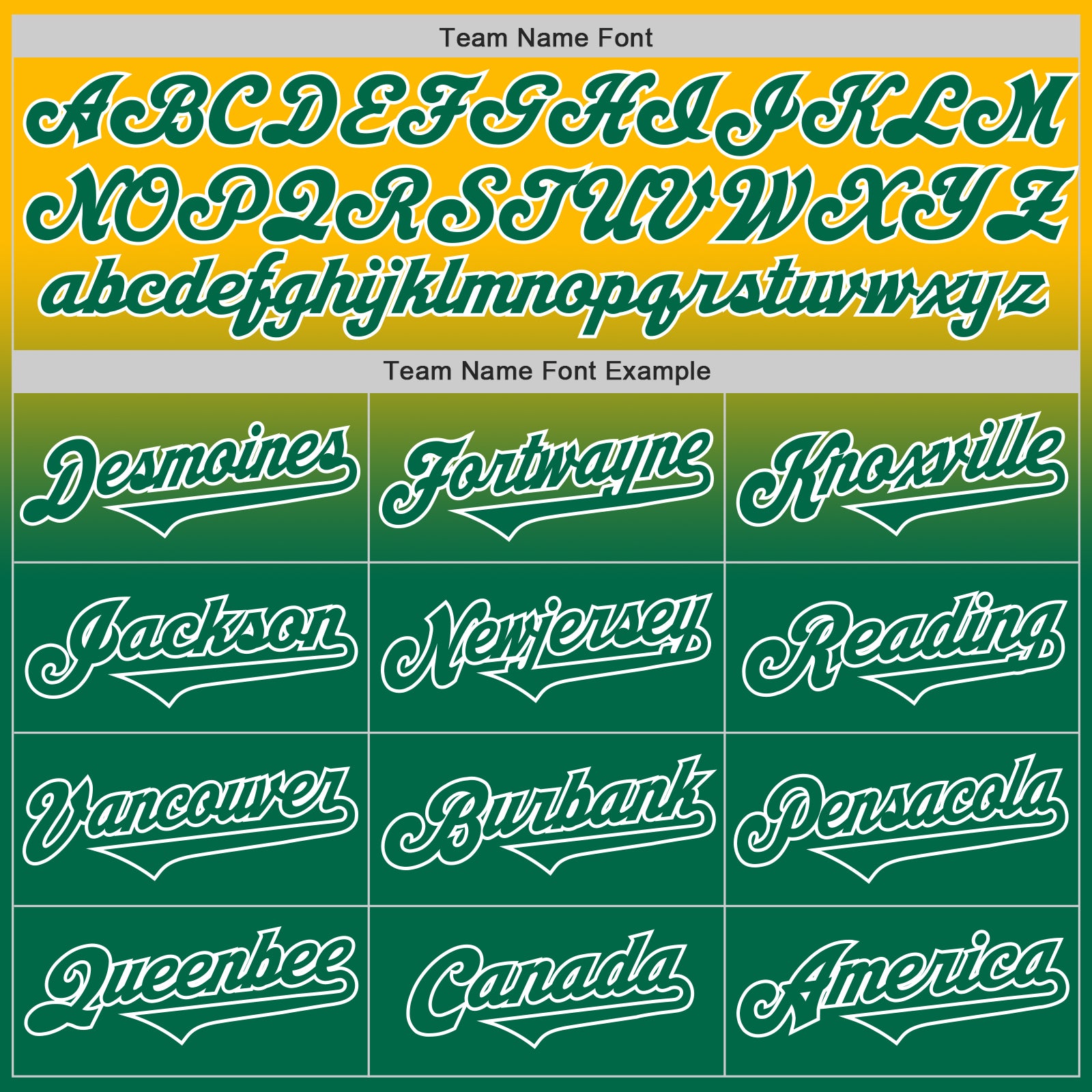 Custom Gold Kelly Green-White Authentic Fade Fashion Baseball Jersey