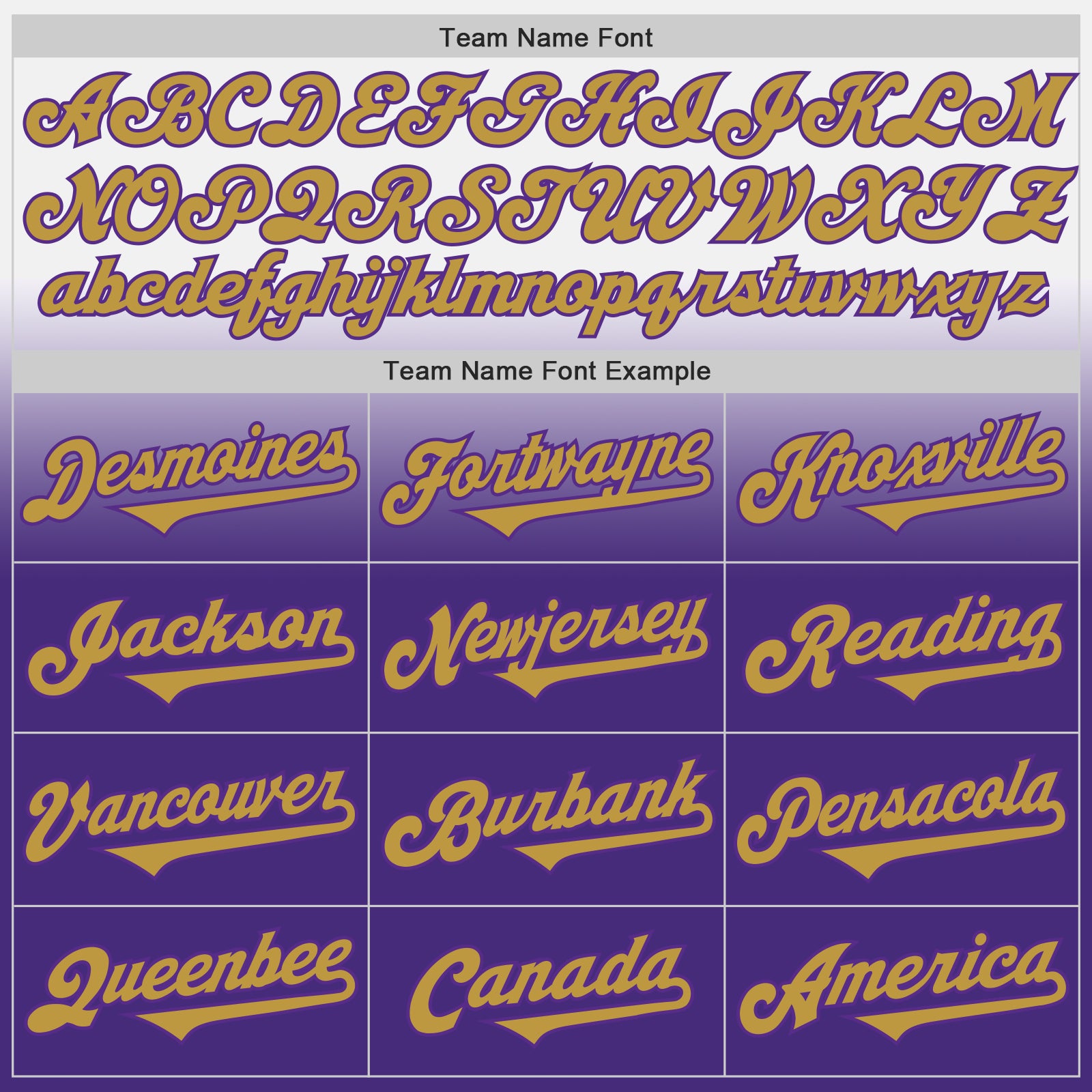 Custom White Old Gold-Purple Authentic Fade Fashion Baseball Jersey