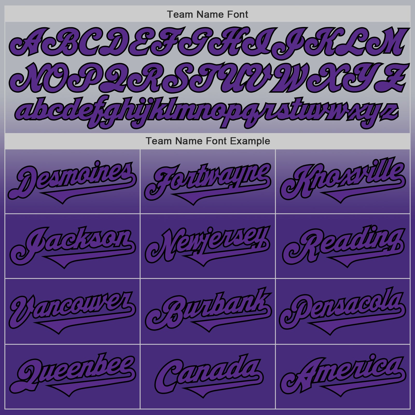 Custom Gray Purple-Black Authentic Fade Fashion Baseball Jersey