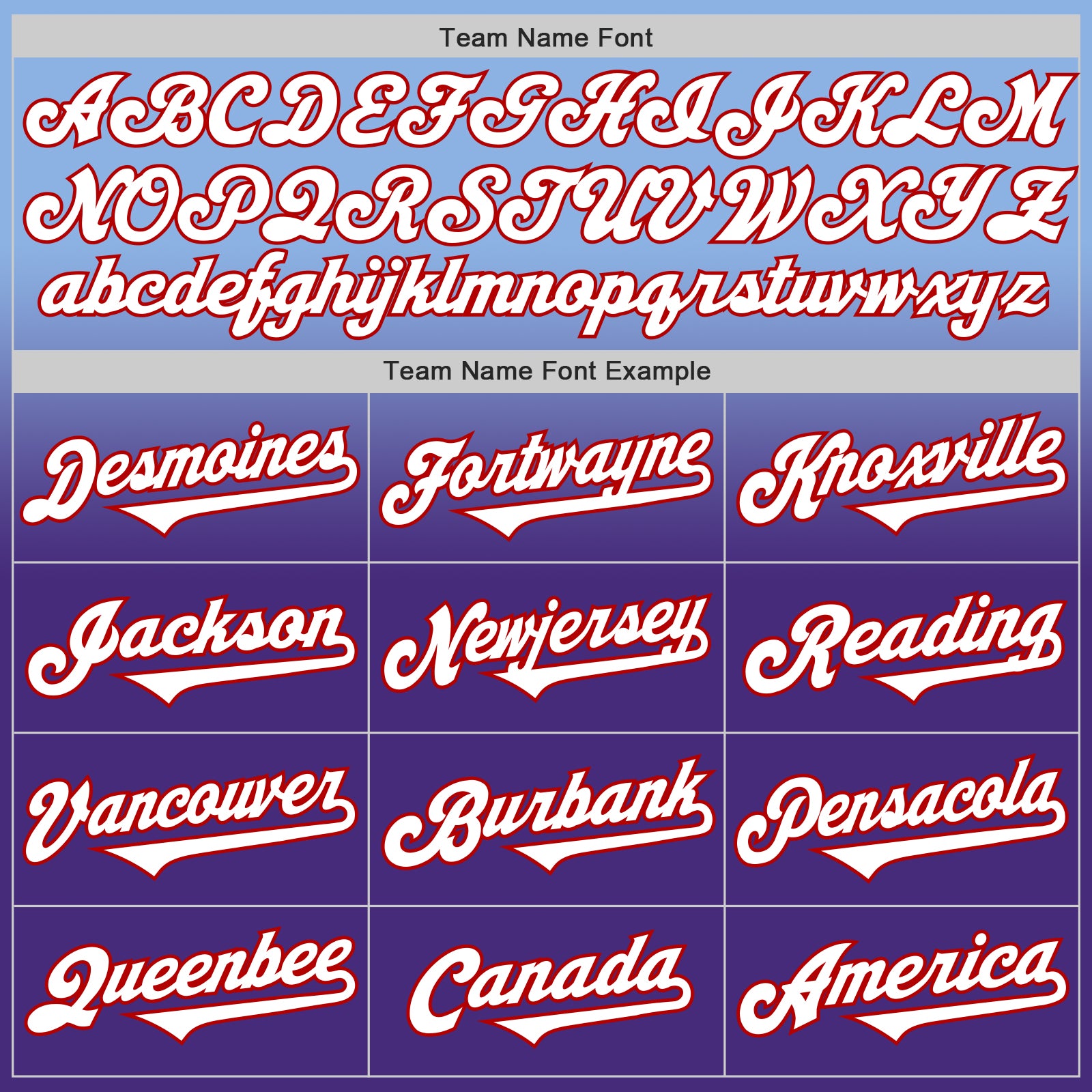 Custom Light Blue White Purple-Red Authentic Fade Fashion Baseball Jersey