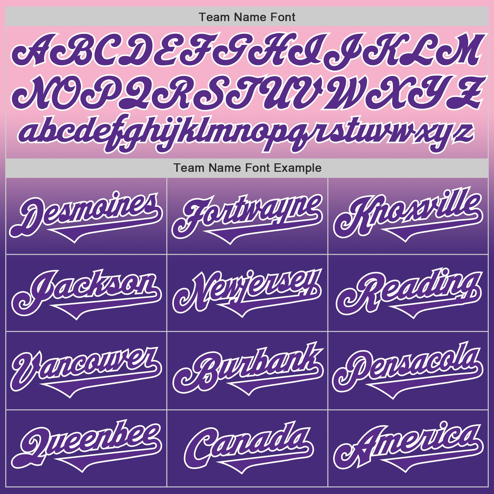 Custom Light Pink Purple-White Authentic Fade Fashion Baseball Jersey