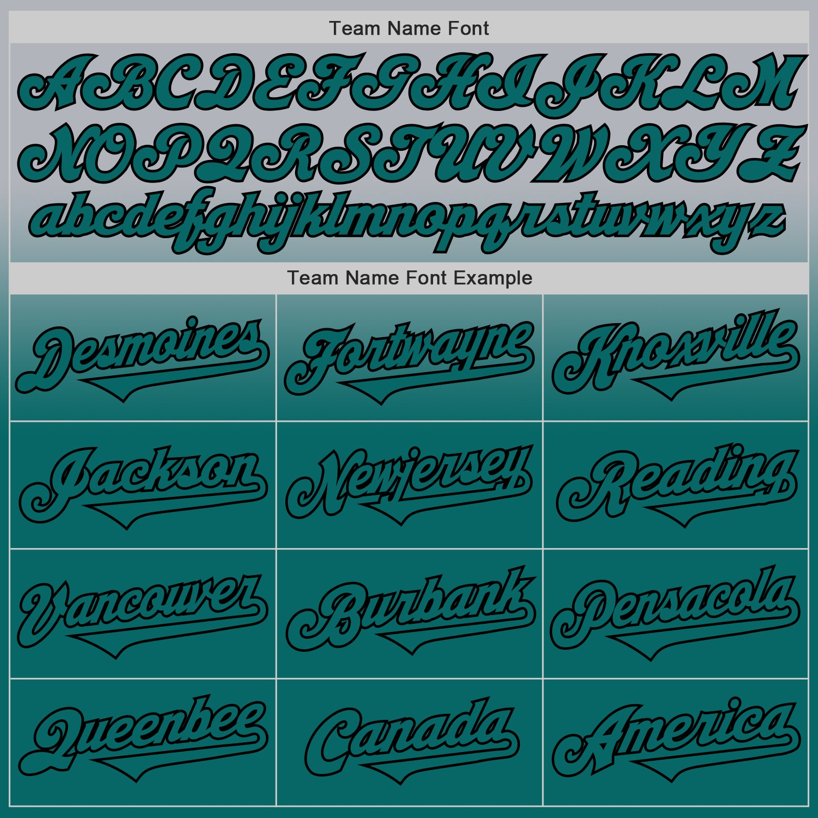 Custom Gray Teal-Black Authentic Fade Fashion Baseball Jersey