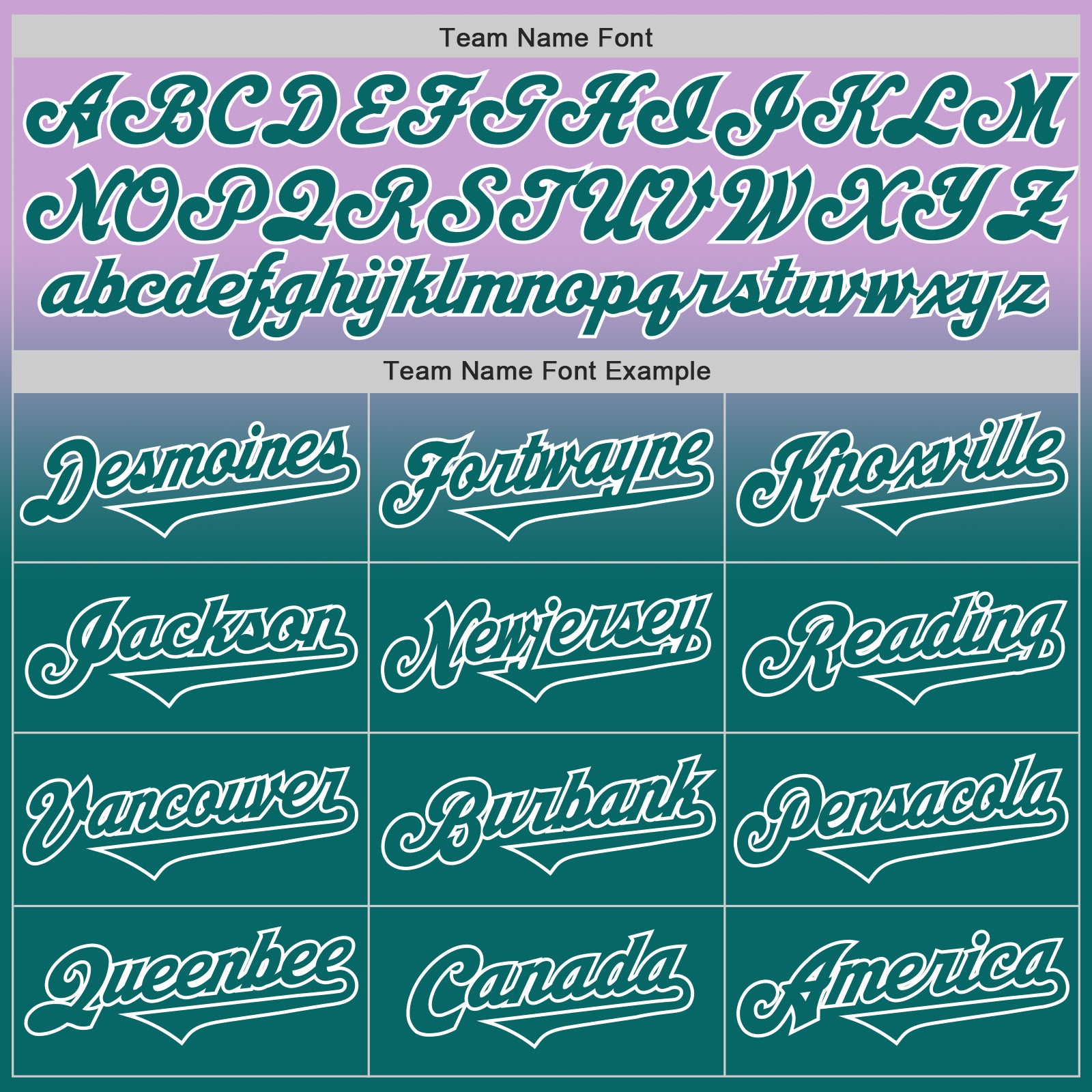 Custom Light Purple Teal-White Authentic Fade Fashion Baseball Jersey