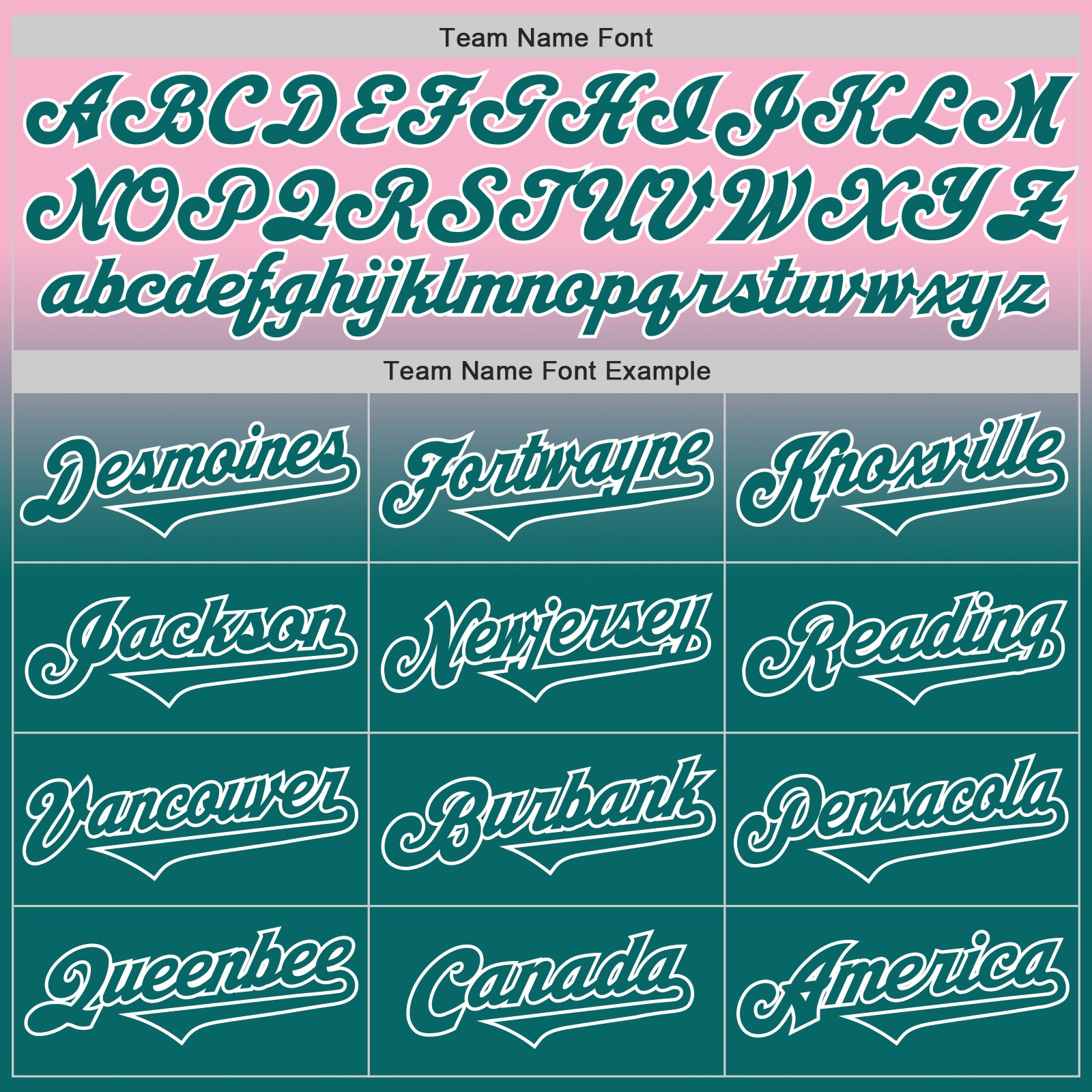 Custom Light Pink Teal-White Authentic Fade Fashion Baseball Jersey