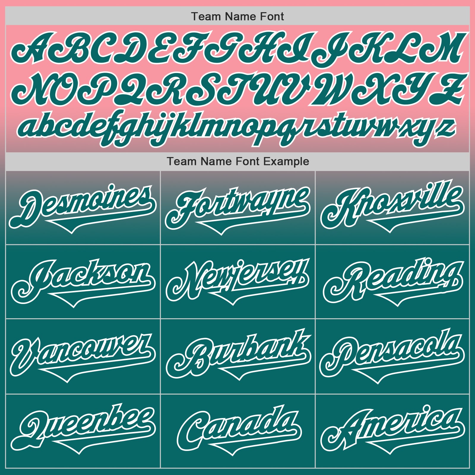 Custom Medium Pink Teal-White Authentic Fade Fashion Baseball Jersey