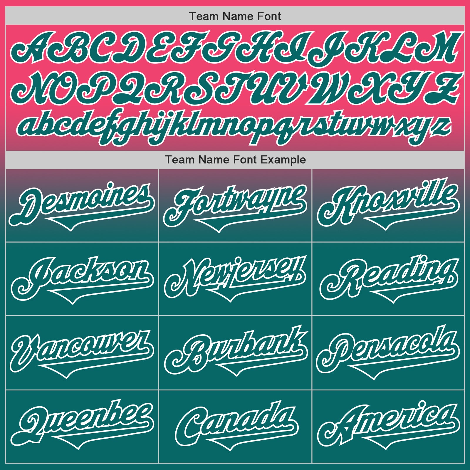 Custom Neon Pink Teal-White Authentic Fade Fashion Baseball Jersey