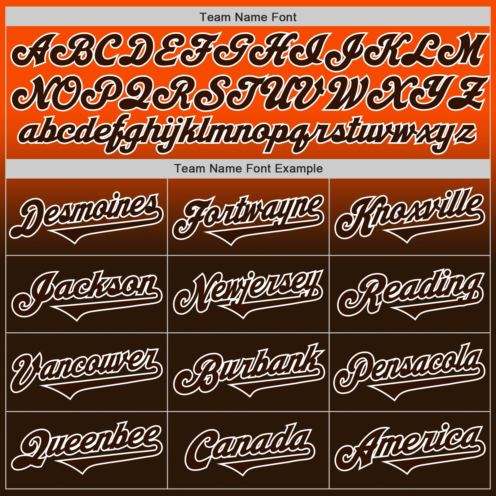 Custom Orange Brown-White Authentic Fade Fashion Baseball Jersey