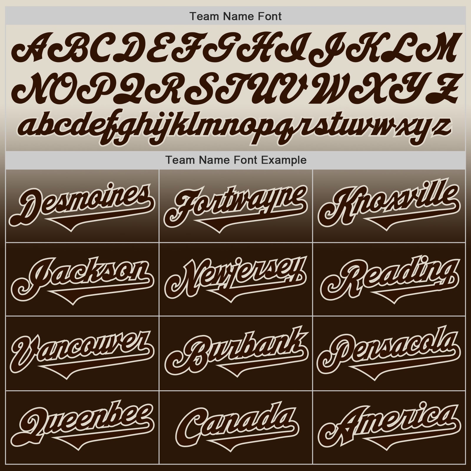 Custom Cream Brown Authentic Fade Fashion Baseball Jersey