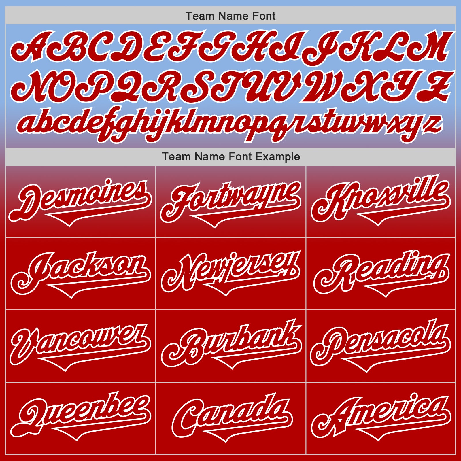 Custom Light Blue Red-White Authentic Fade Fashion Baseball Jersey