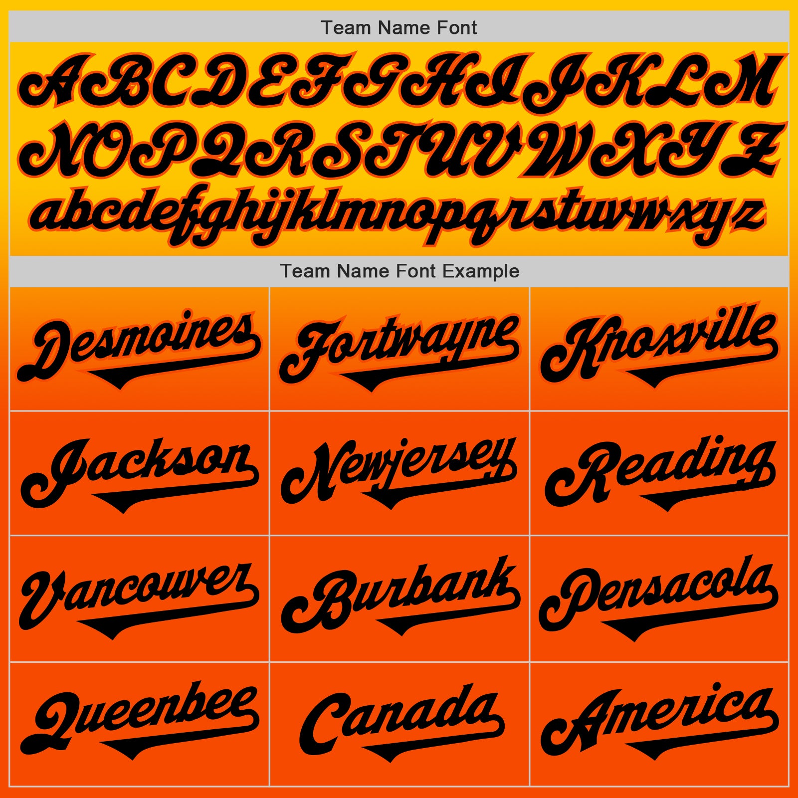 Custom Yellow Black-Orange Authentic Fade Fashion Baseball Jersey