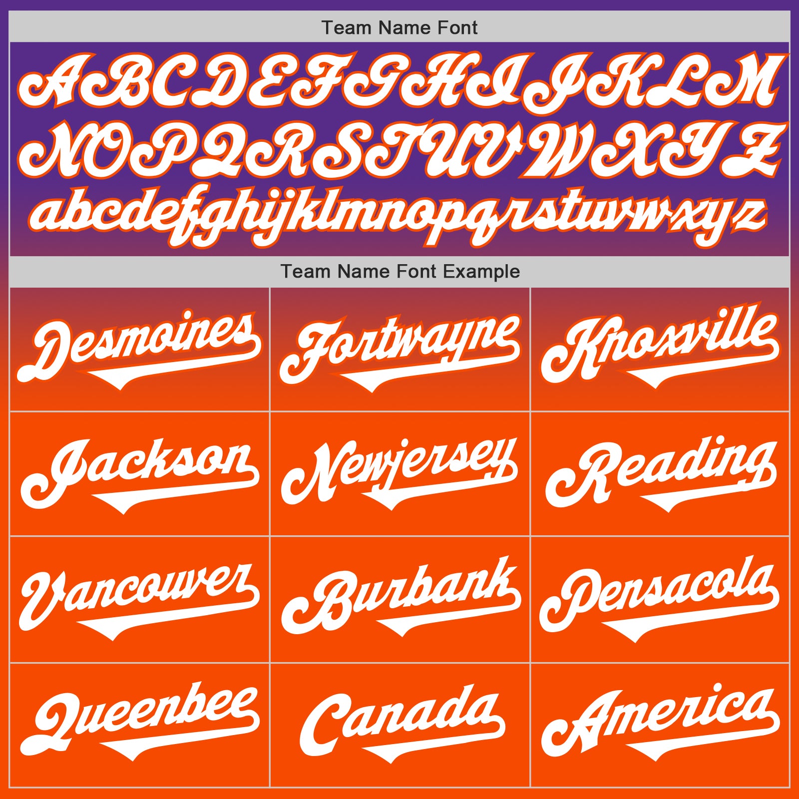 Custom Purple White-Orange Authentic Fade Fashion Baseball Jersey