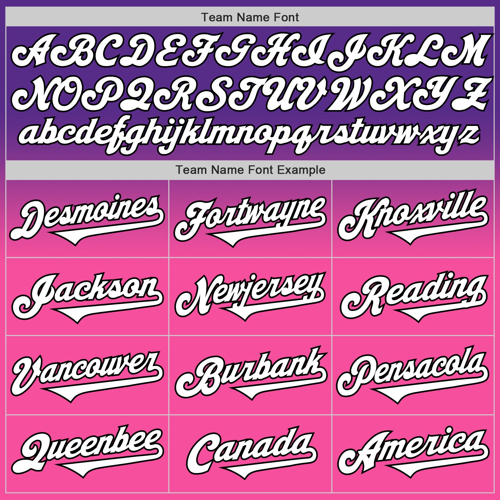 Custom Purple White Pink-Black Authentic Fade Fashion Baseball Jersey