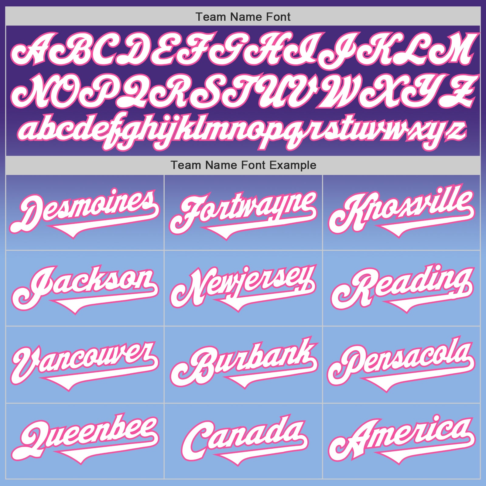 Custom Purple White Light Blue-Pink Authentic Fade Fashion Baseball Jersey