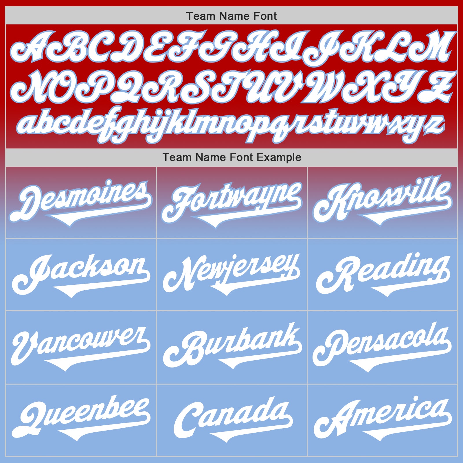 Custom Red White-Light Blue Authentic Fade Fashion Baseball Jersey