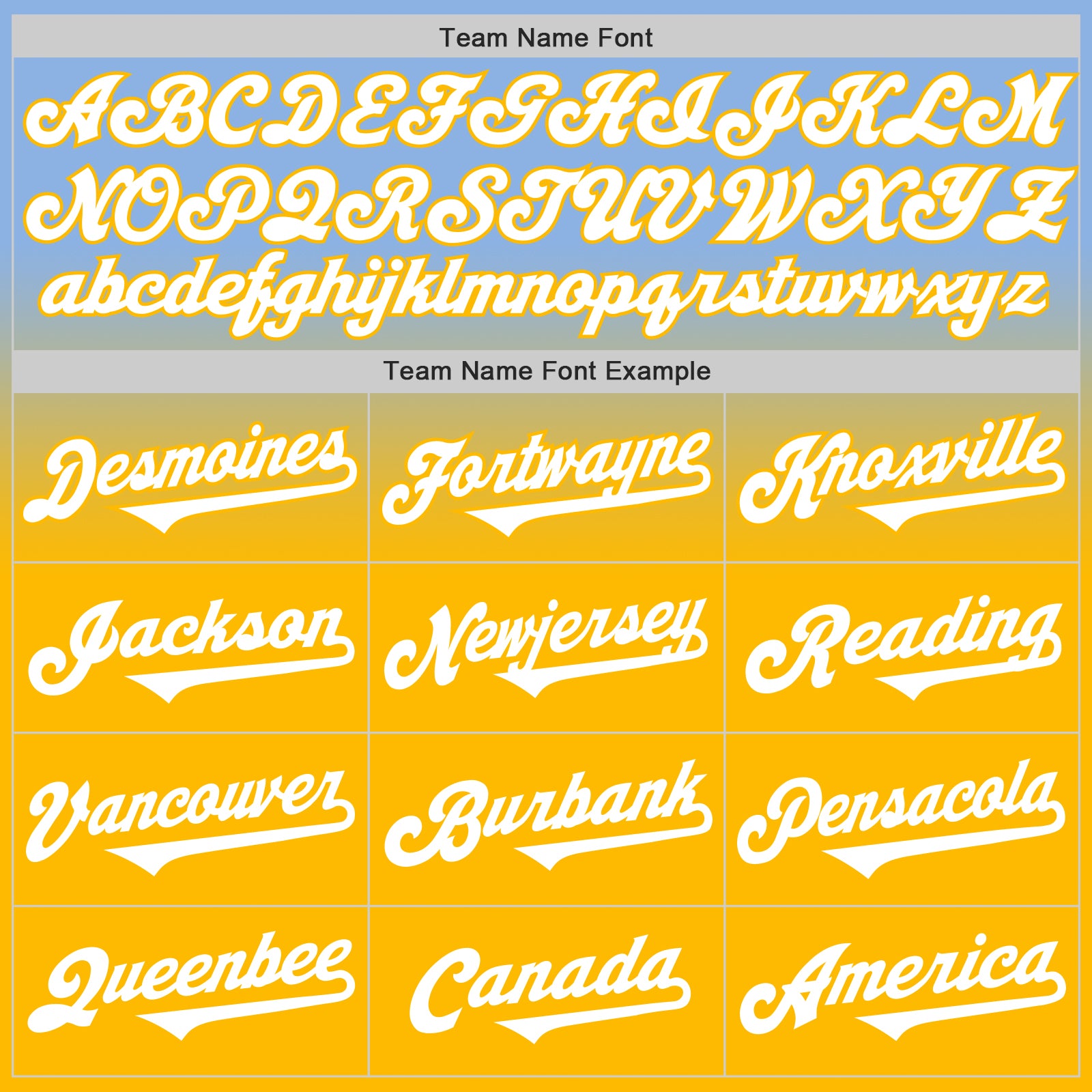 Custom Light Blue White-Gold Authentic Fade Fashion Baseball Jersey