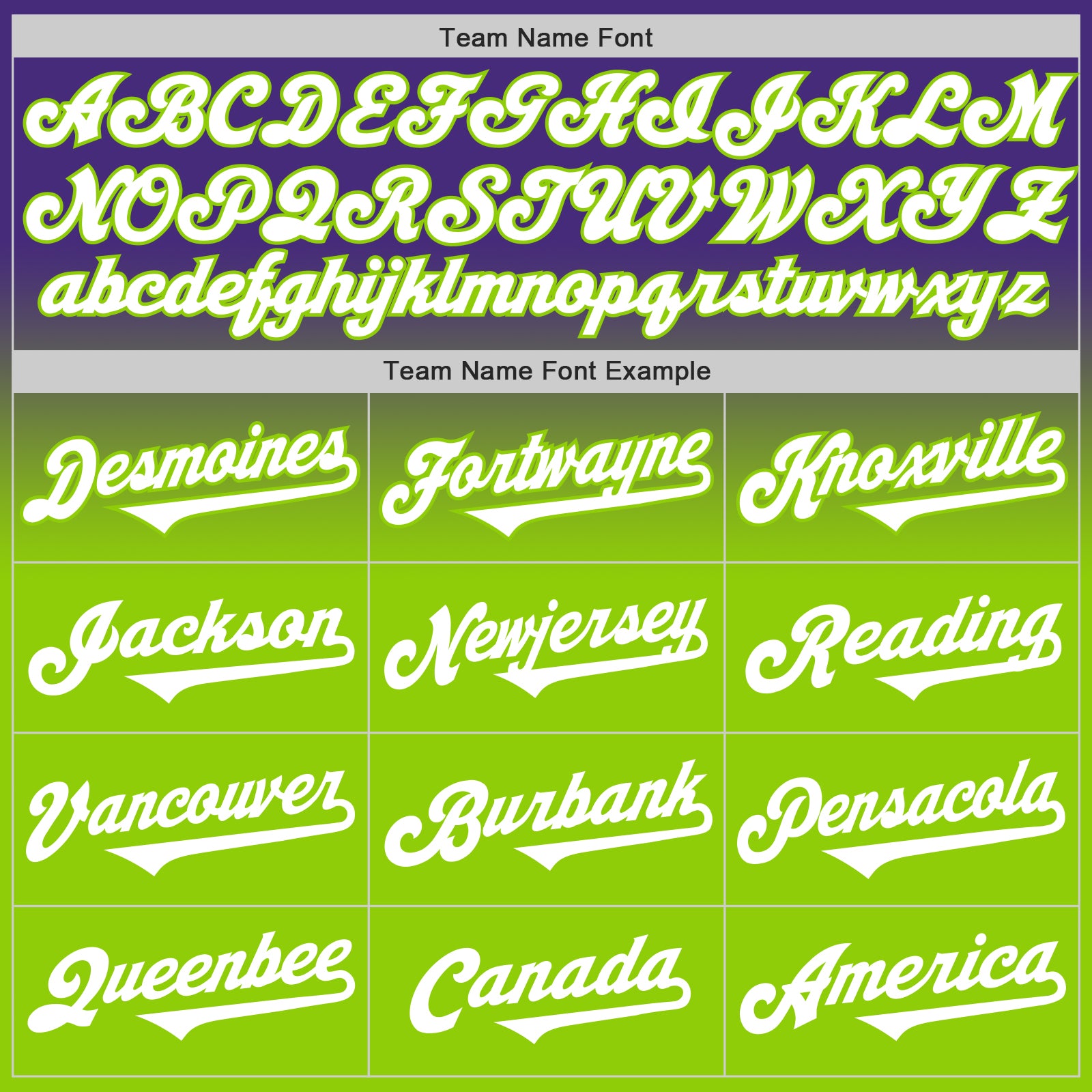 Custom Purple White-Neon Green Authentic Fade Fashion Baseball Jersey