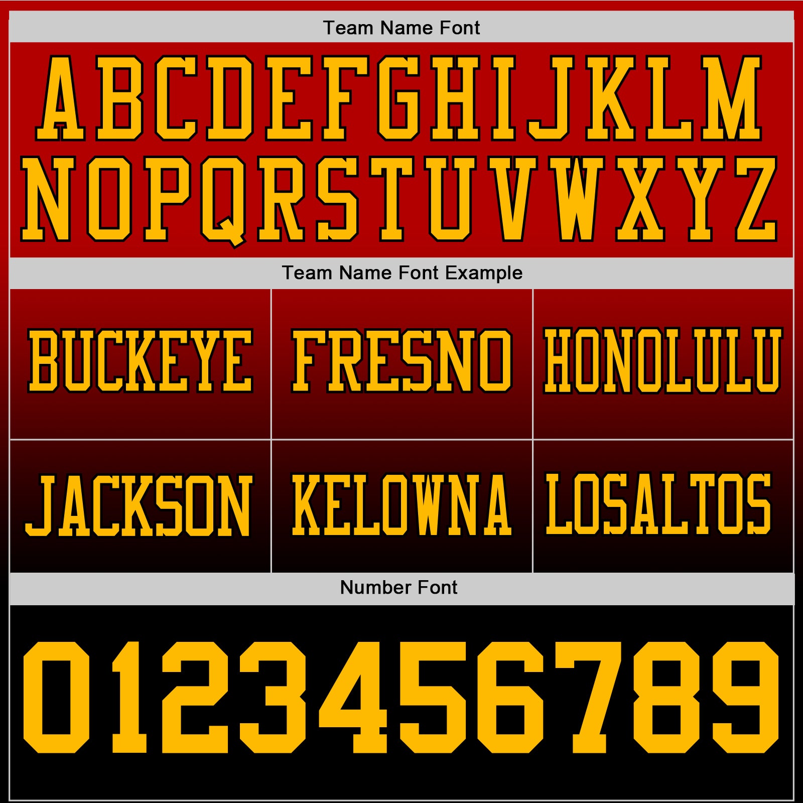 Custom Red Gold-Black Authentic Fade Fashion Football Jersey