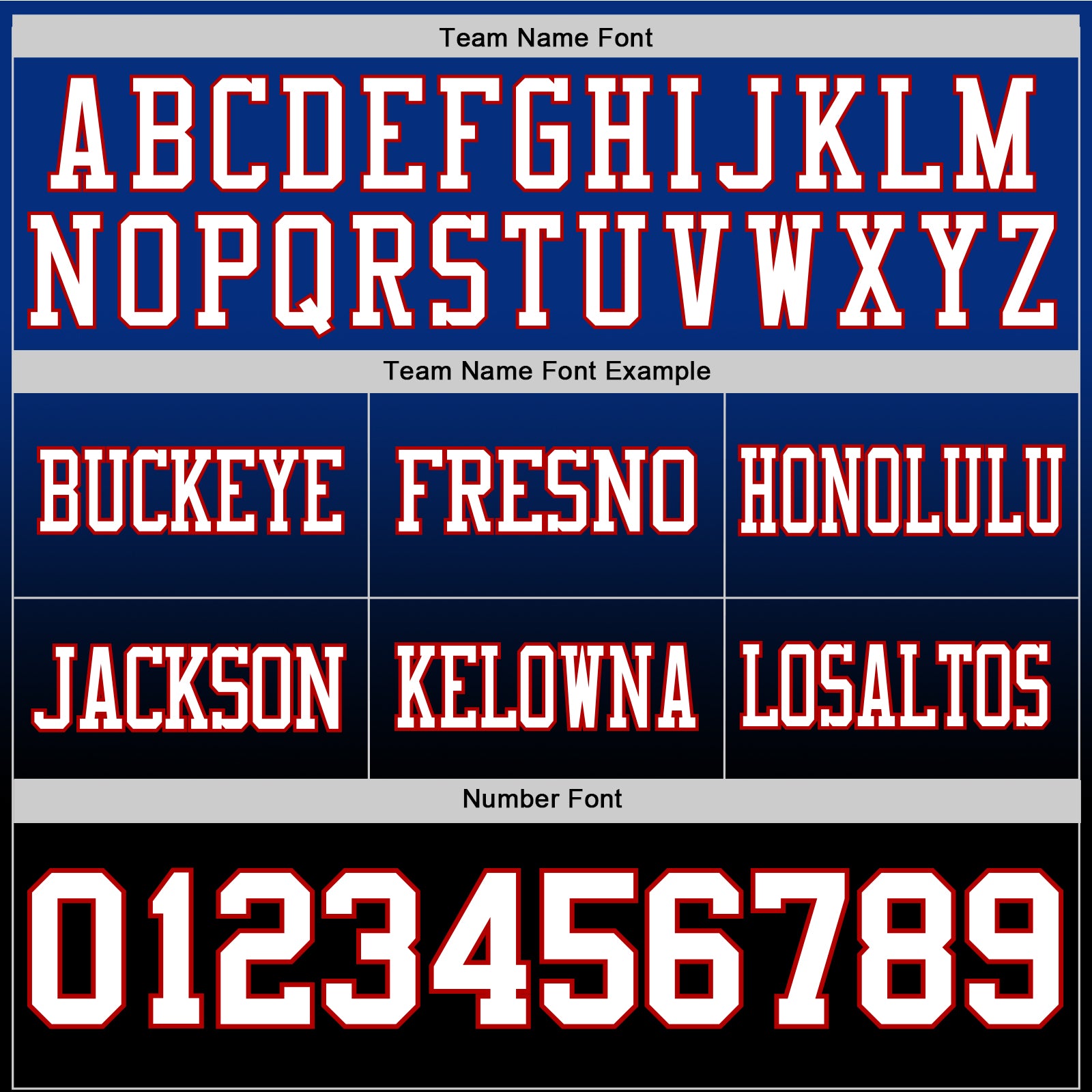 Custom Royal White Black-Red Authentic Fade Fashion Football Jersey