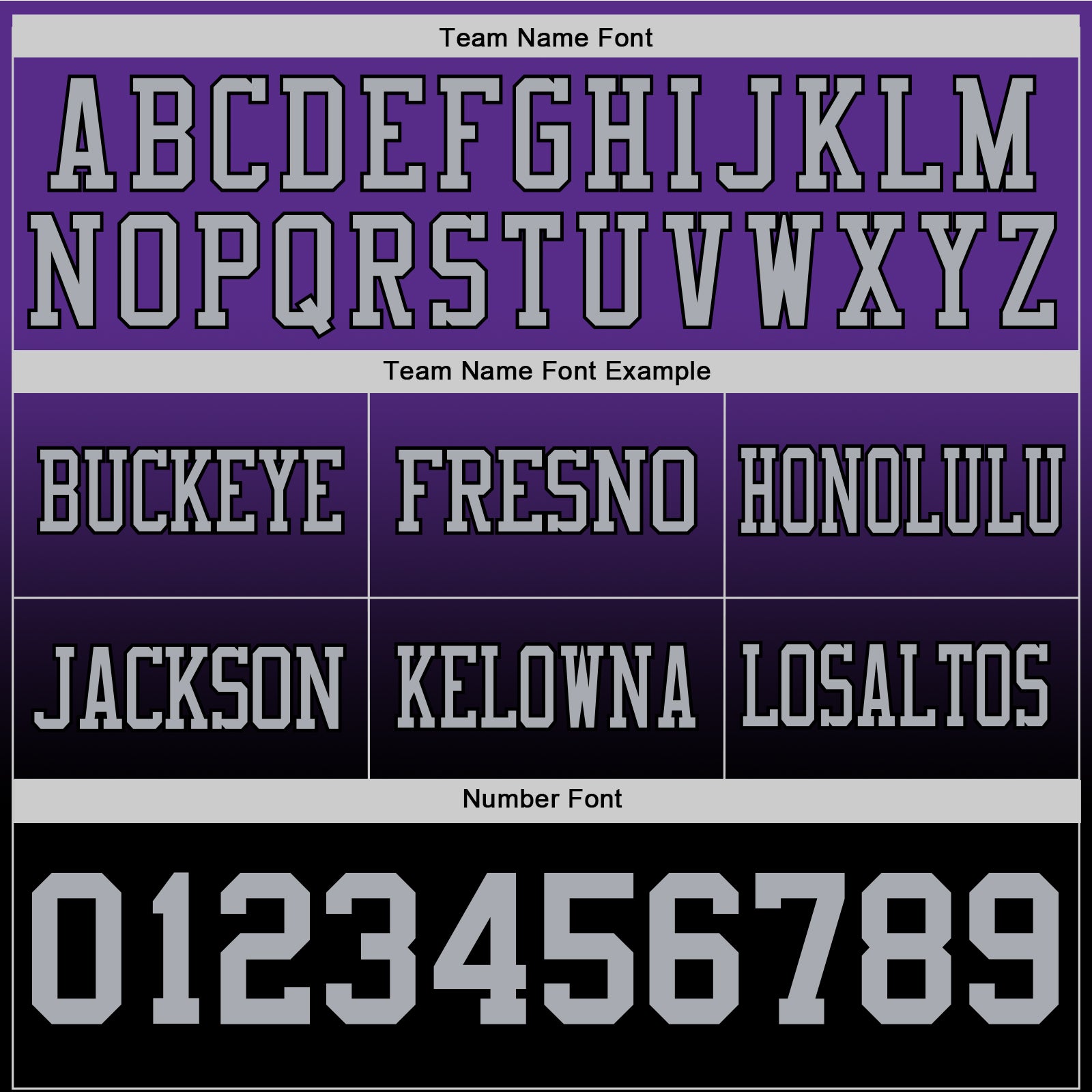 Custom Purple Gray-Black Authentic Fade Fashion Football Jersey