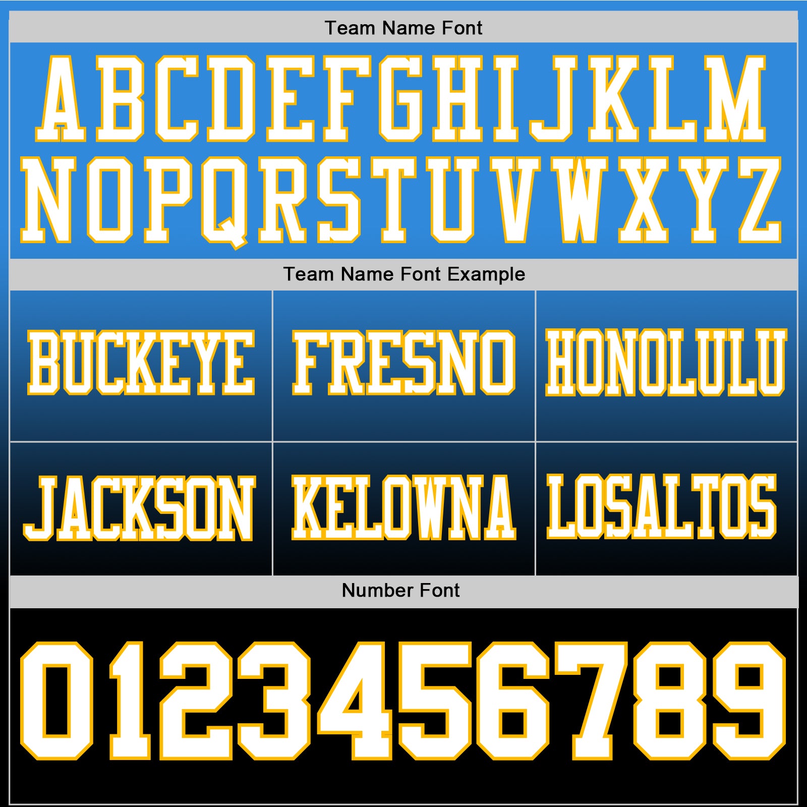 Custom Powder Blue White Black-Gold Authentic Fade Fashion Football Jersey