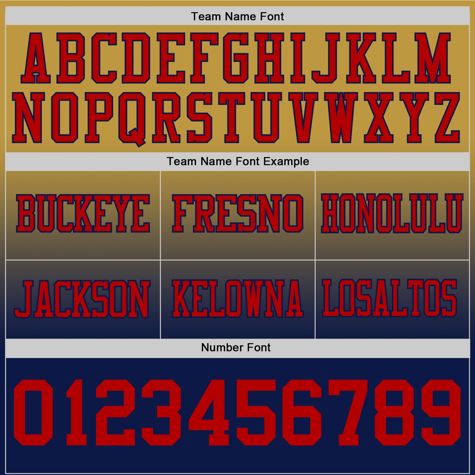 Custom Old Gold Red-Navy Authentic Fade Fashion Football Jersey