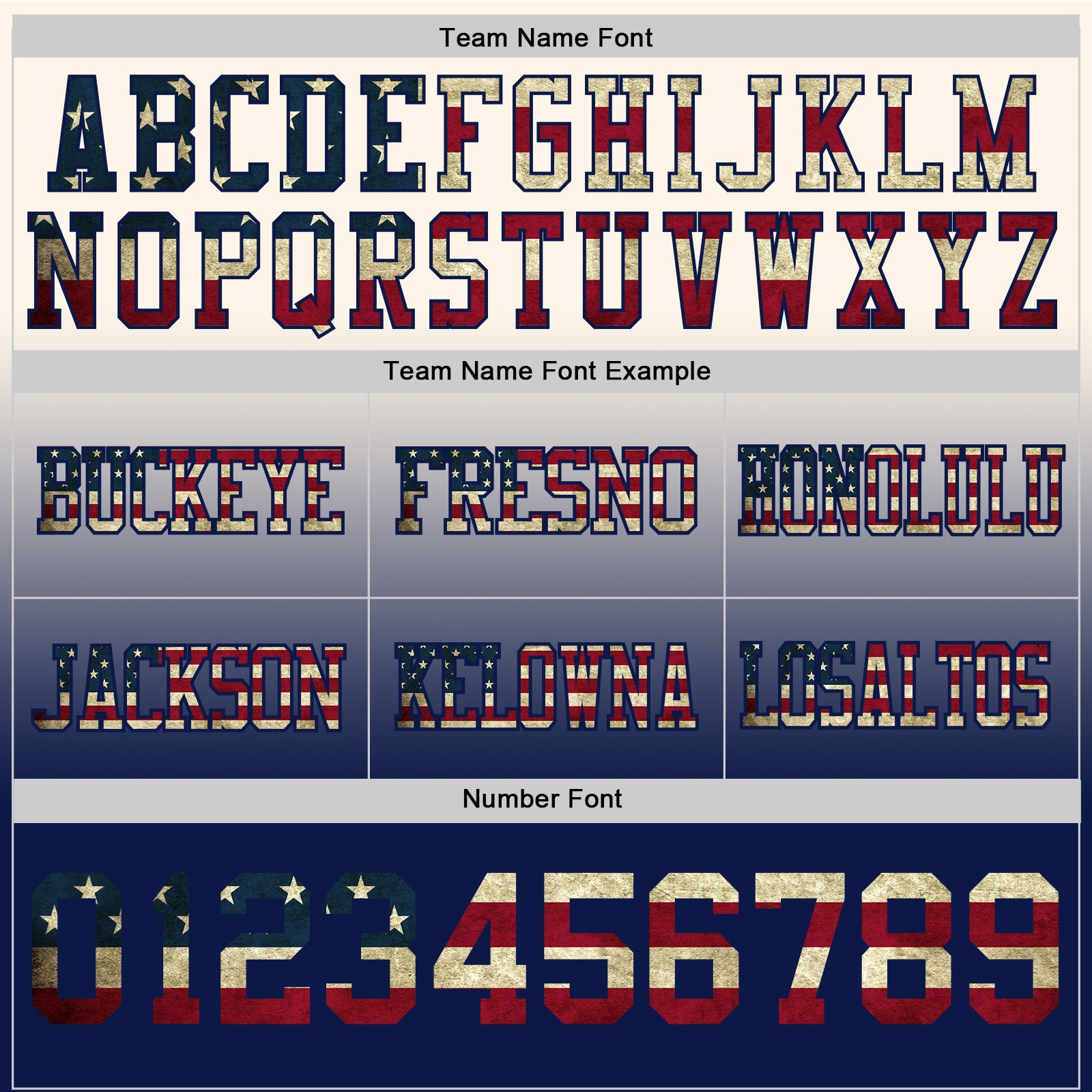 Custom Cream Vintage USA Flag-Navy Authentic Fade Fashion Football Jersey