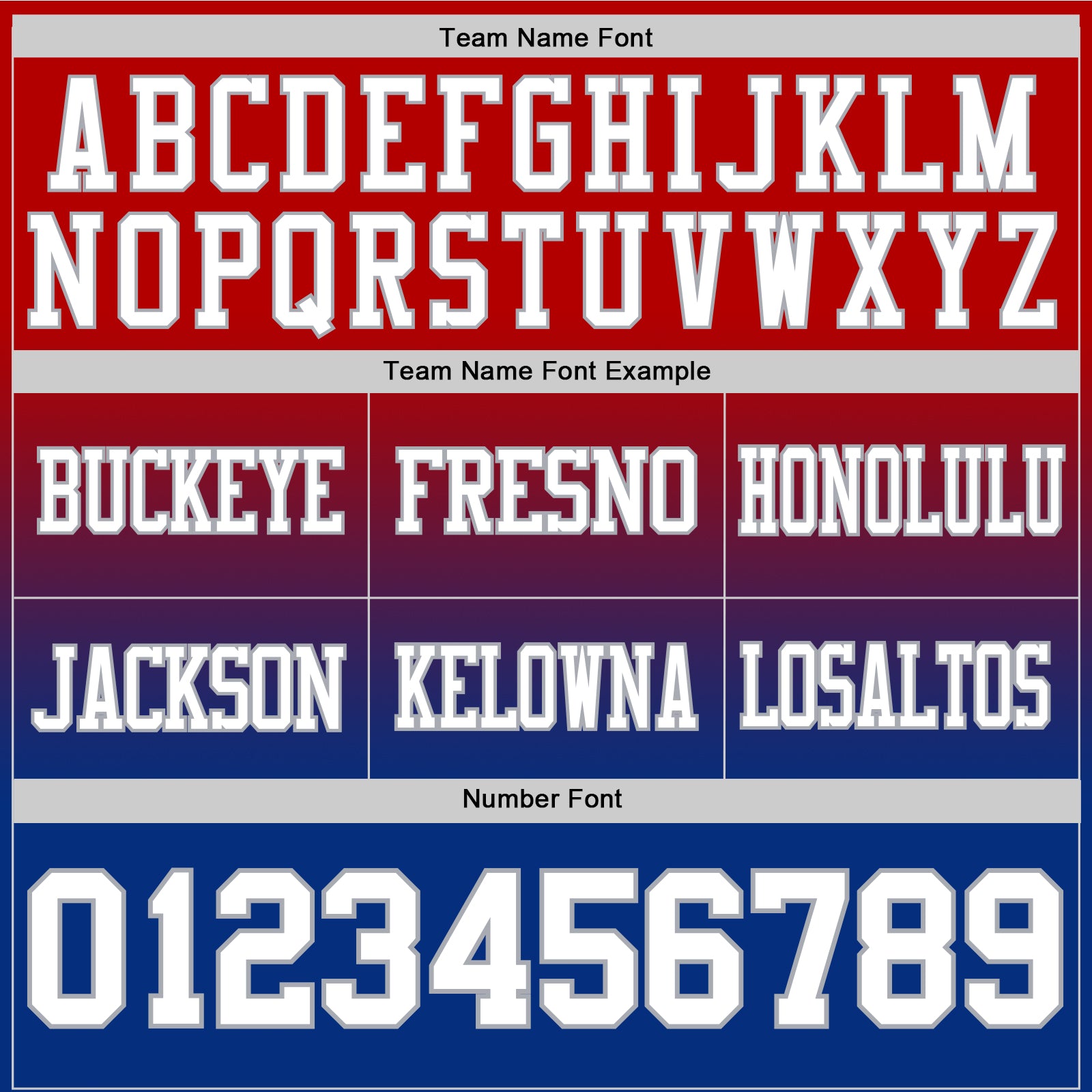 Custom Red White Royal-Gray Authentic Fade Fashion Football Jersey