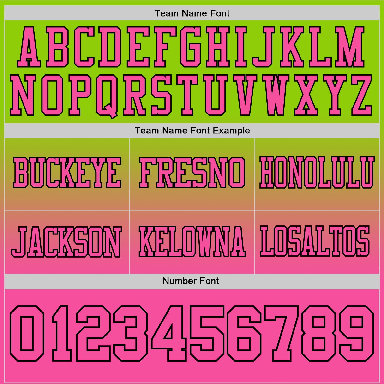 Custom Neon Green Pink-Black Authentic Fade Fashion Football Jersey