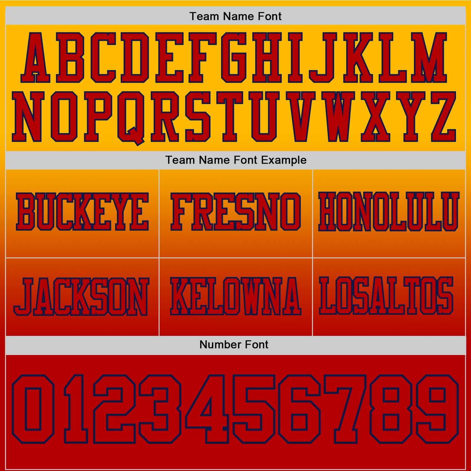 Custom Gold Red-Navy Authentic Fade Fashion Football Jersey