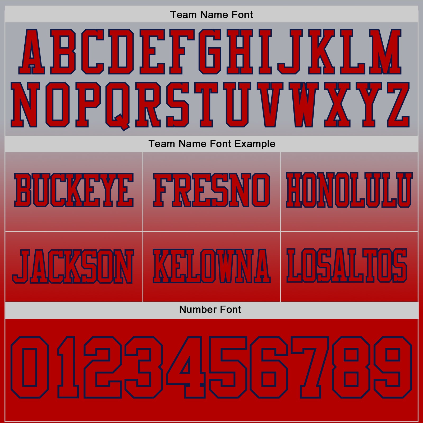 Custom Gray Red-Navy Authentic Fade Fashion Football Jersey