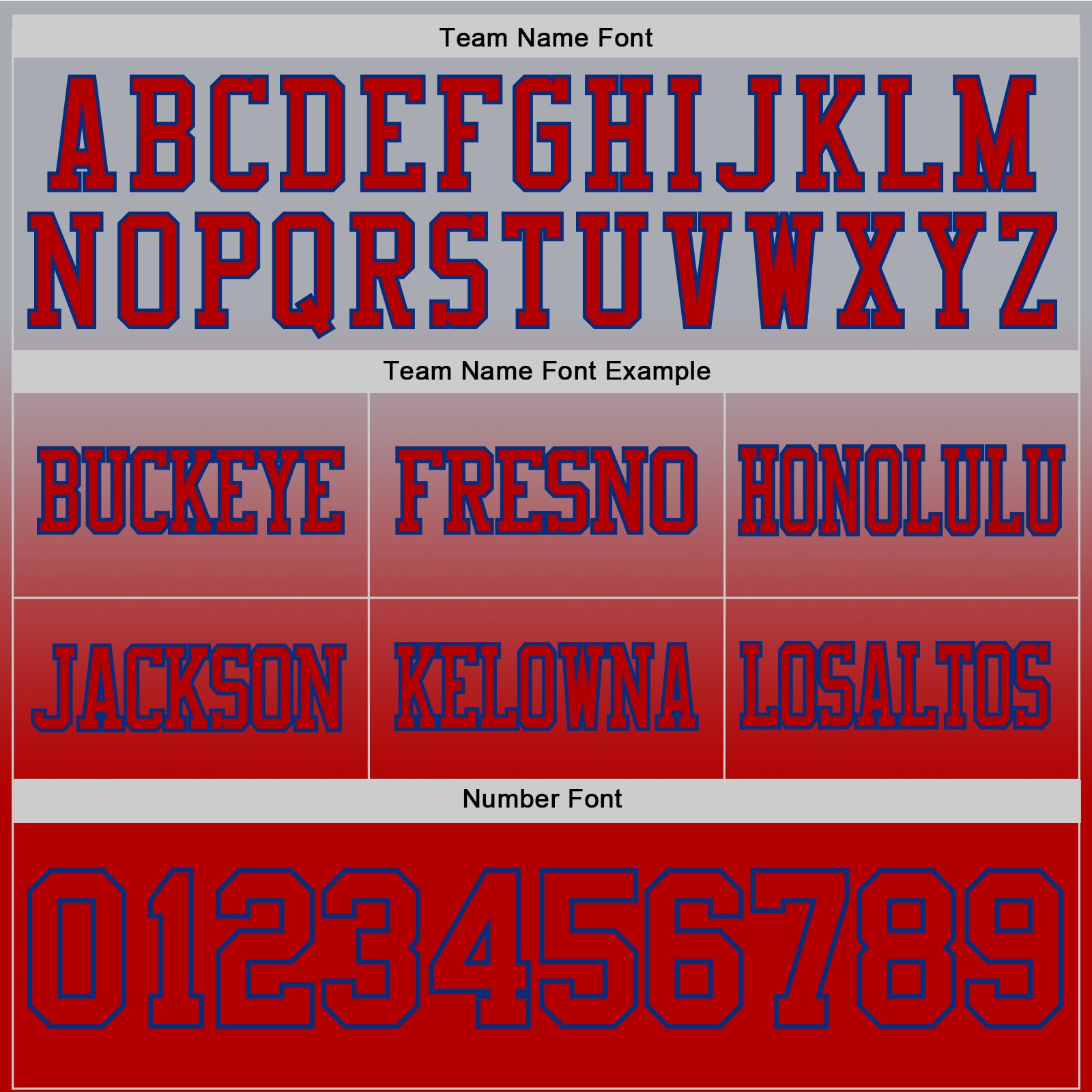 Custom Gray Red-Royal Authentic Fade Fashion Football Jersey